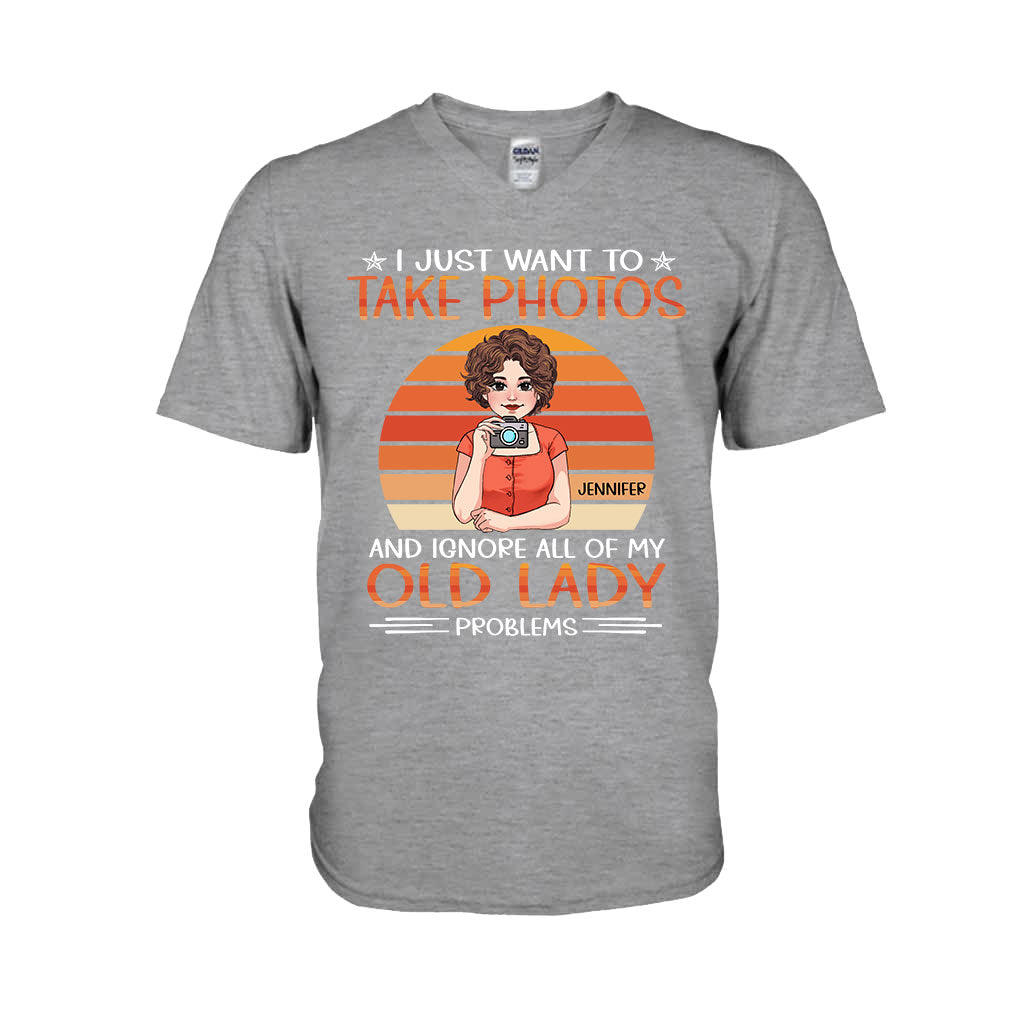 Je veux juste prendre une photo - T-shirt et sweat à capuche personnalisés pour la photographie