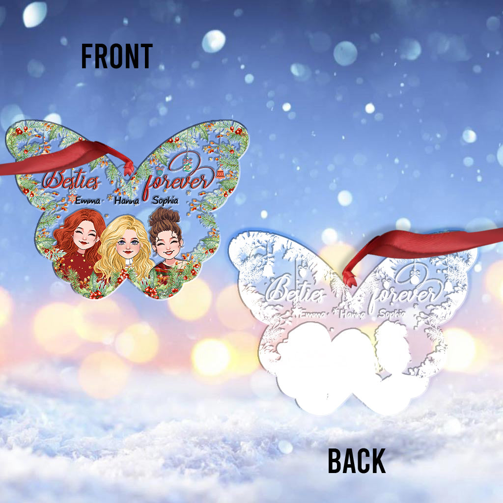 Besties Forever - Personalized Bestie Ornament