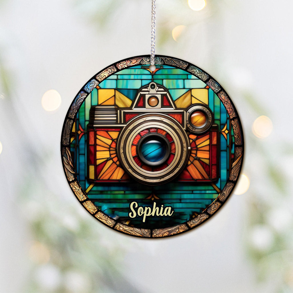 Just A Girl Who Loves Photography - Personalized Photography Ornament
