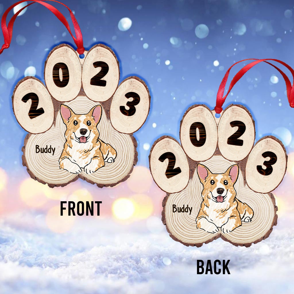Lovely Pet Dogs Cats Paw - Gift for dog lovers, cat lover - Personalized Ornament
