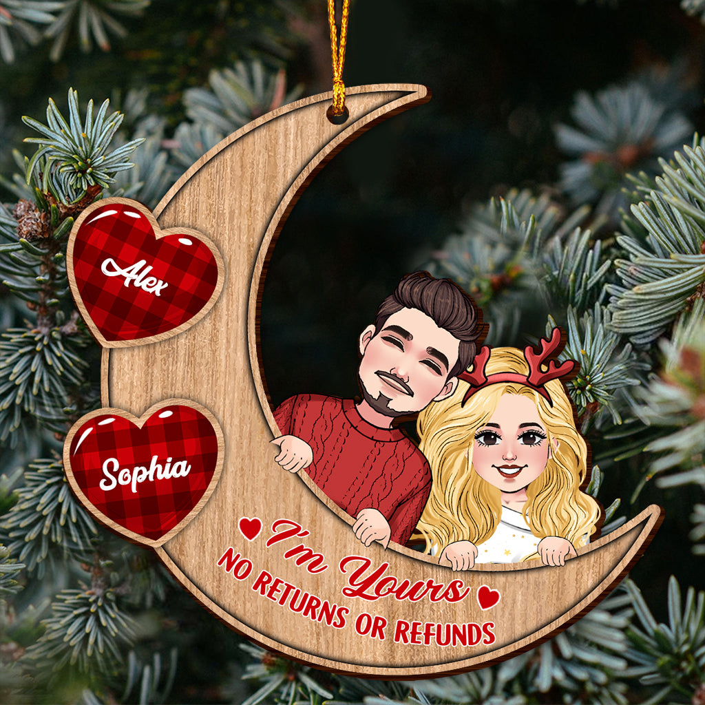 I'm Yours - Personalized Couple Ornament