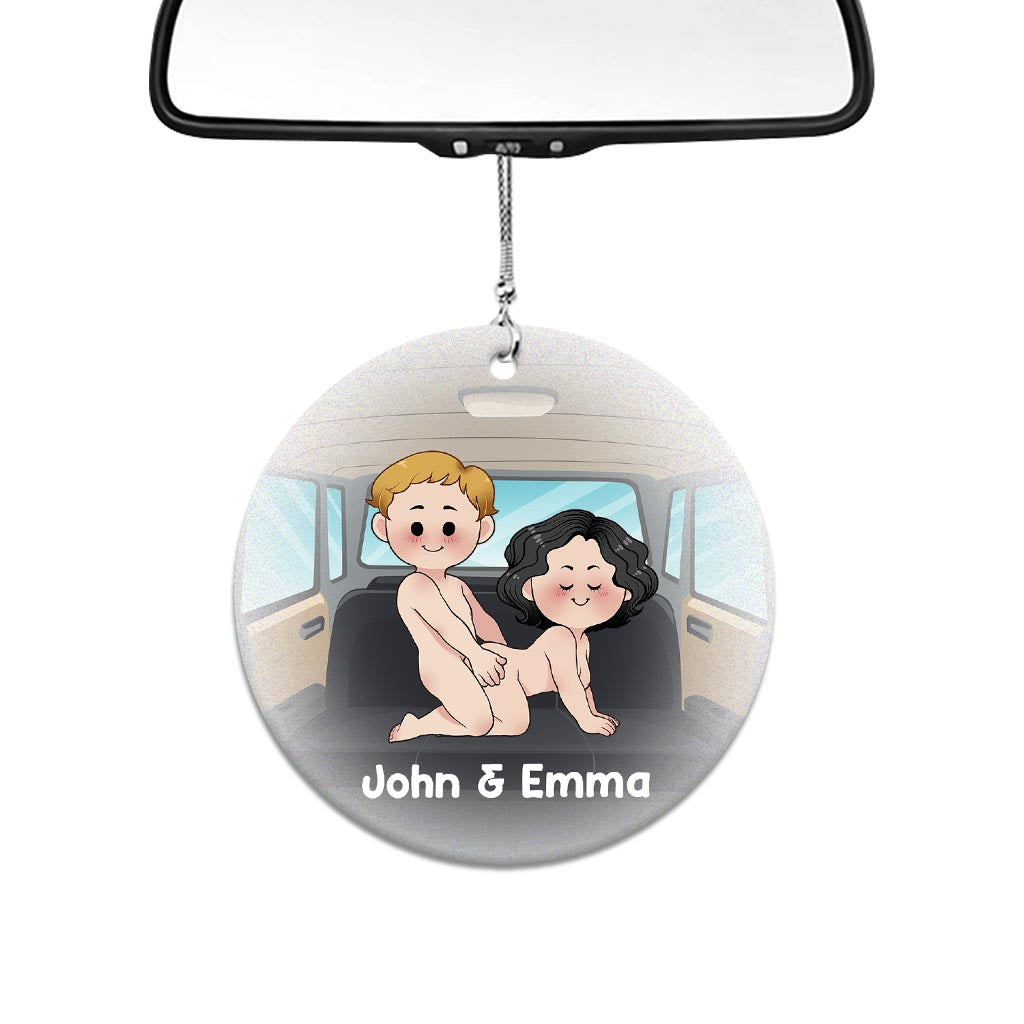 Drive Safe - Personalized Couple Car Ornament