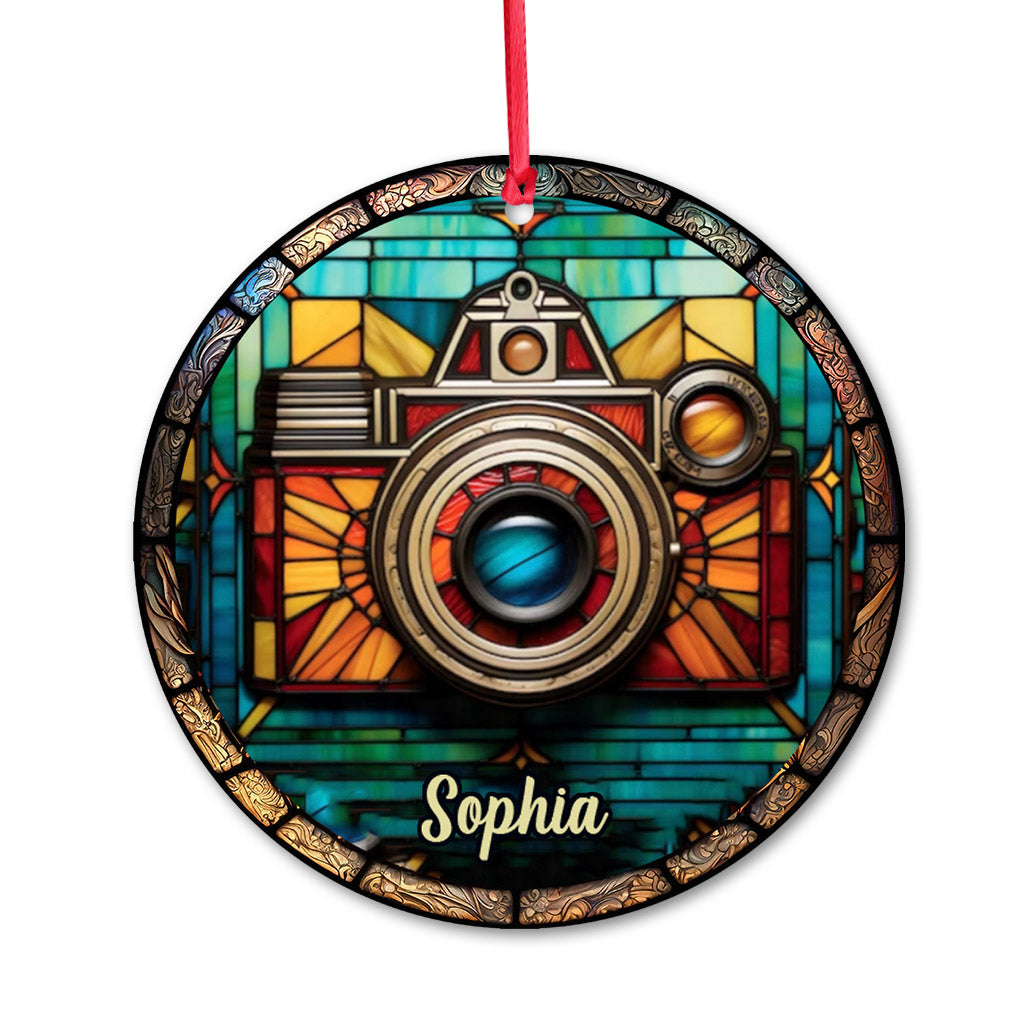 Just A Girl Who Loves Photography - Personalized Photography Ornament