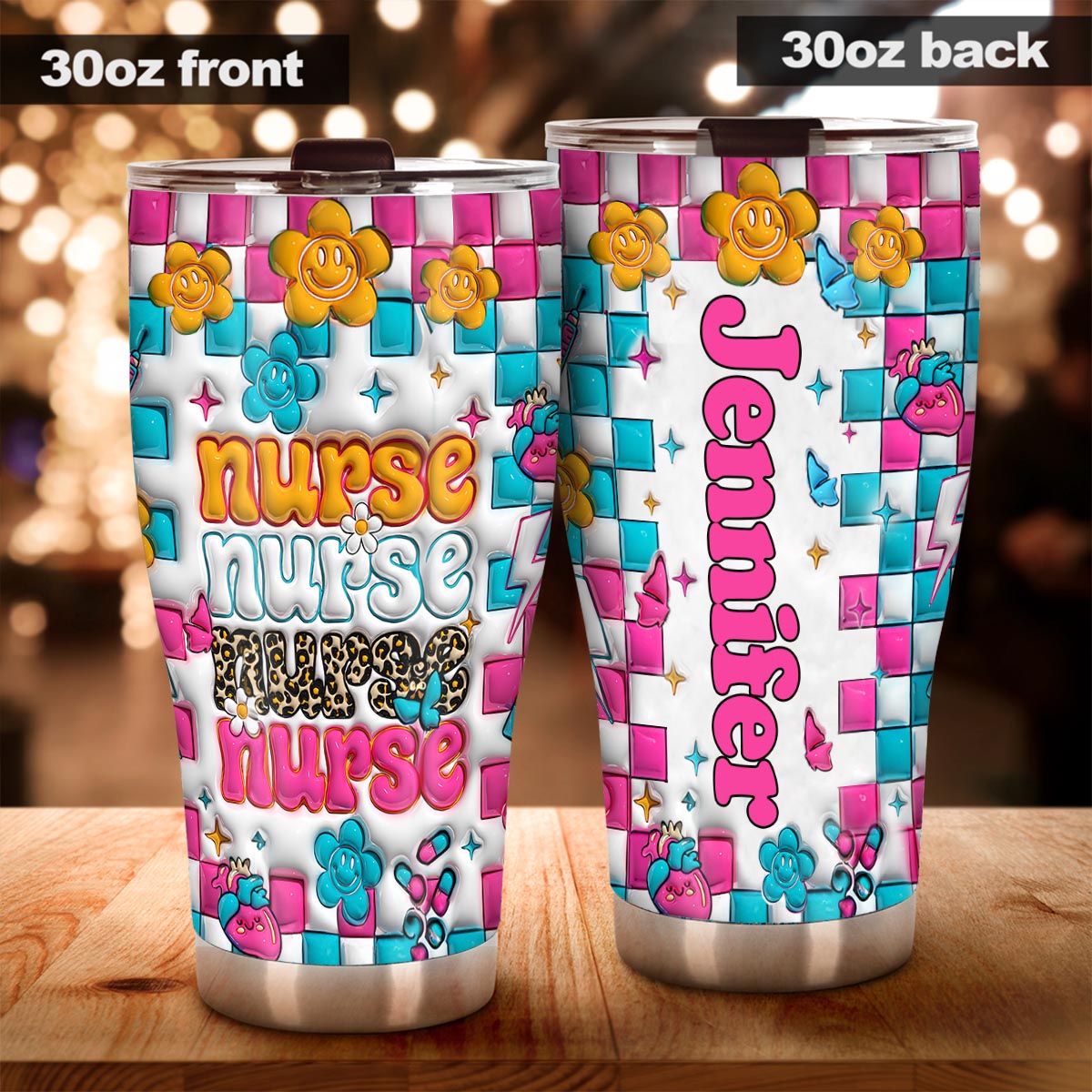 Nurse Life - Personalized Nurse Tumbler