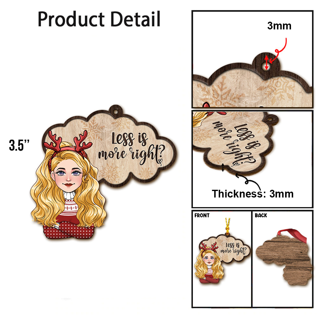 Time To Lower Your Expectations - Personalized Bestie Ornament