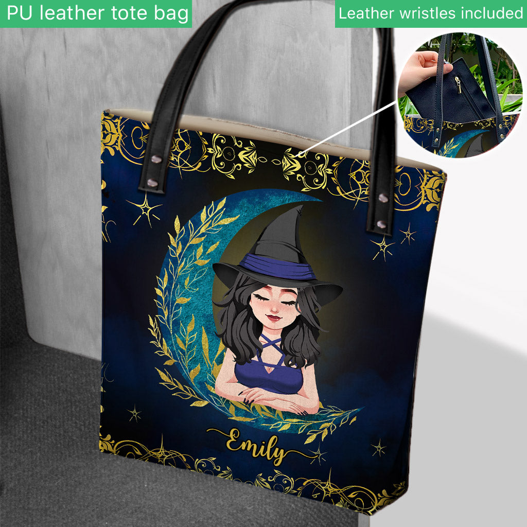Don't F With My Energy - Personalized Witch Tote Bag
