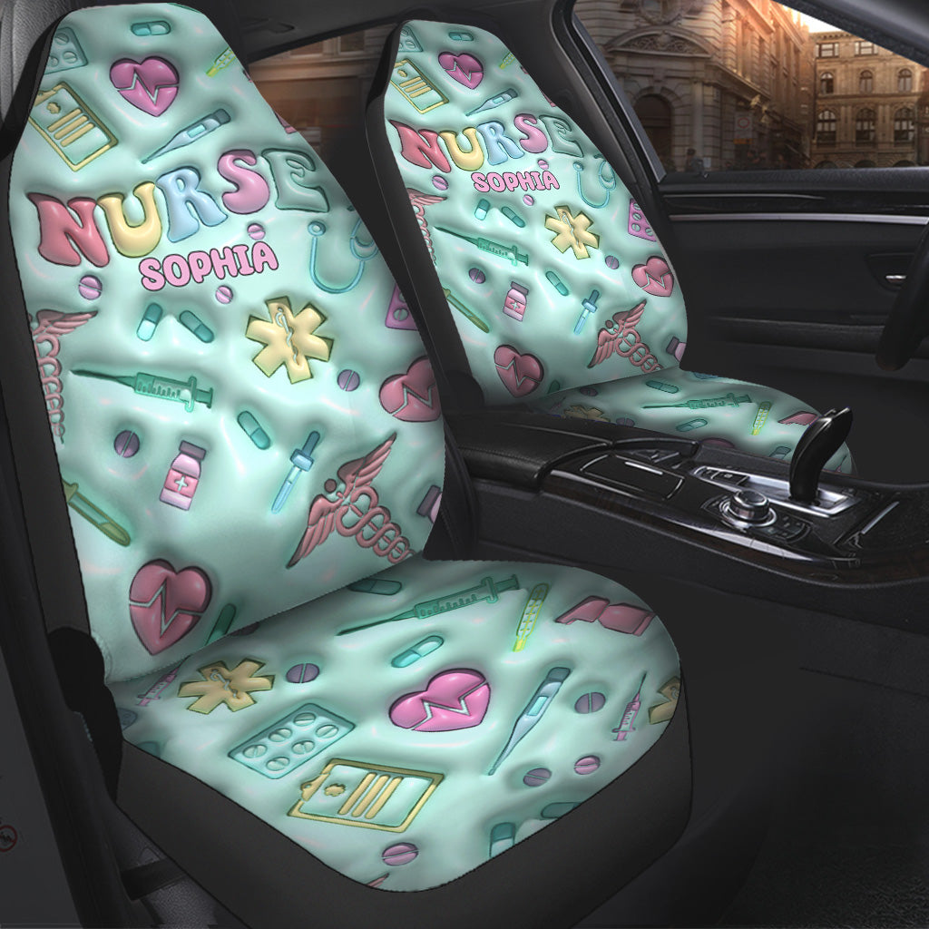Nurse Life - Personalized Nurse Seat Covers