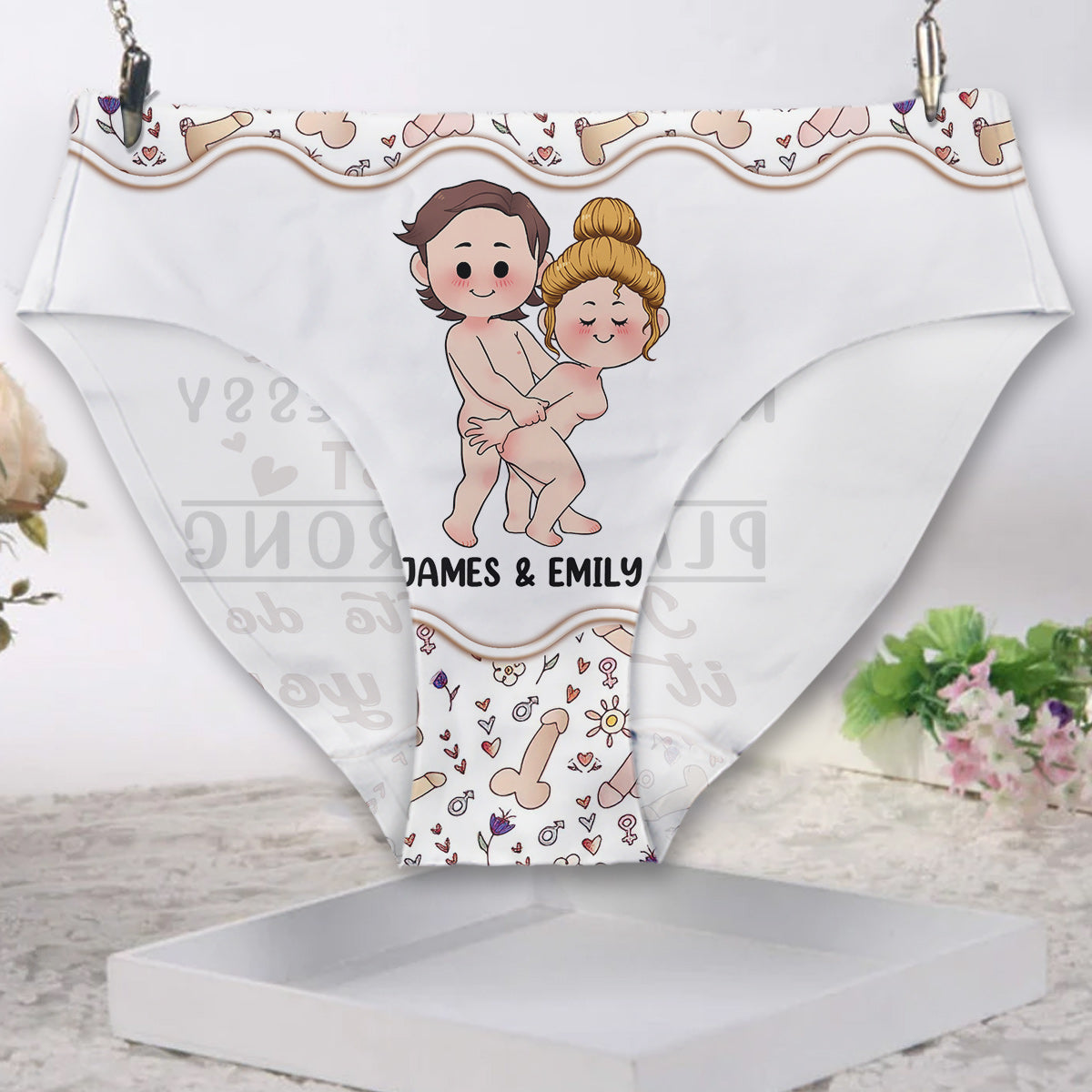 Partner In Crime - Personalized Couple Women Briefs