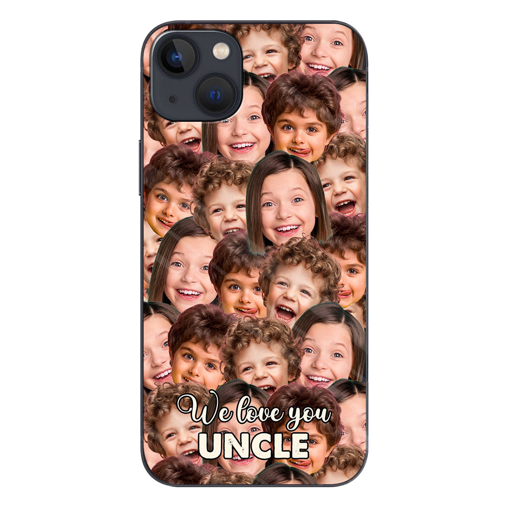Love You Dad - Gift for dad, grandma, grandpa, mom, uncle, aunt, brother, sister, son, daughter, granddaughter, grandson, husband, wife, boyfriend, girlfriend - Personalized Phone Case