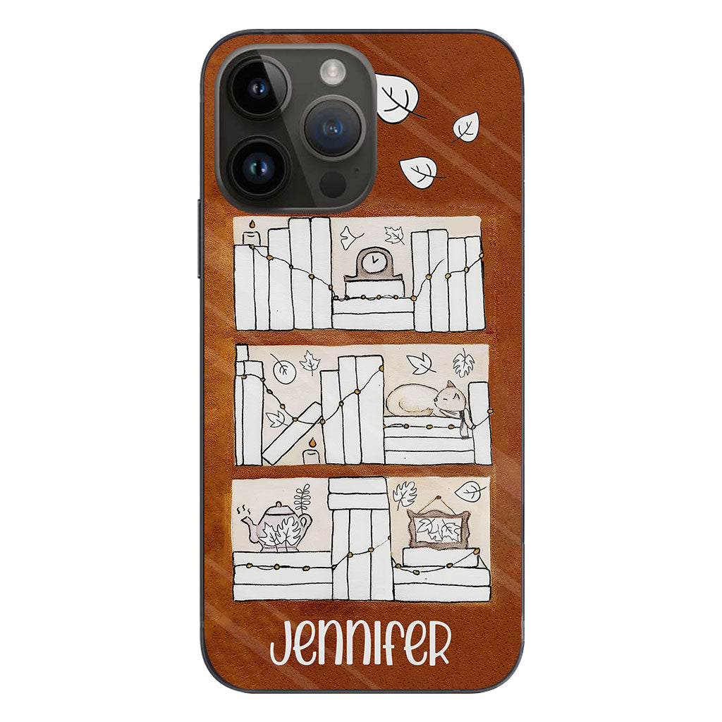 Four Seasons Reading Tracker - Personalized Book Phone Case