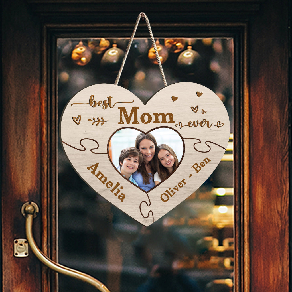 Best Nana Ever - Gift for grandma, grandpa, mom, dad, aunt, uncle, sister, brother - Personalized Wood Sign