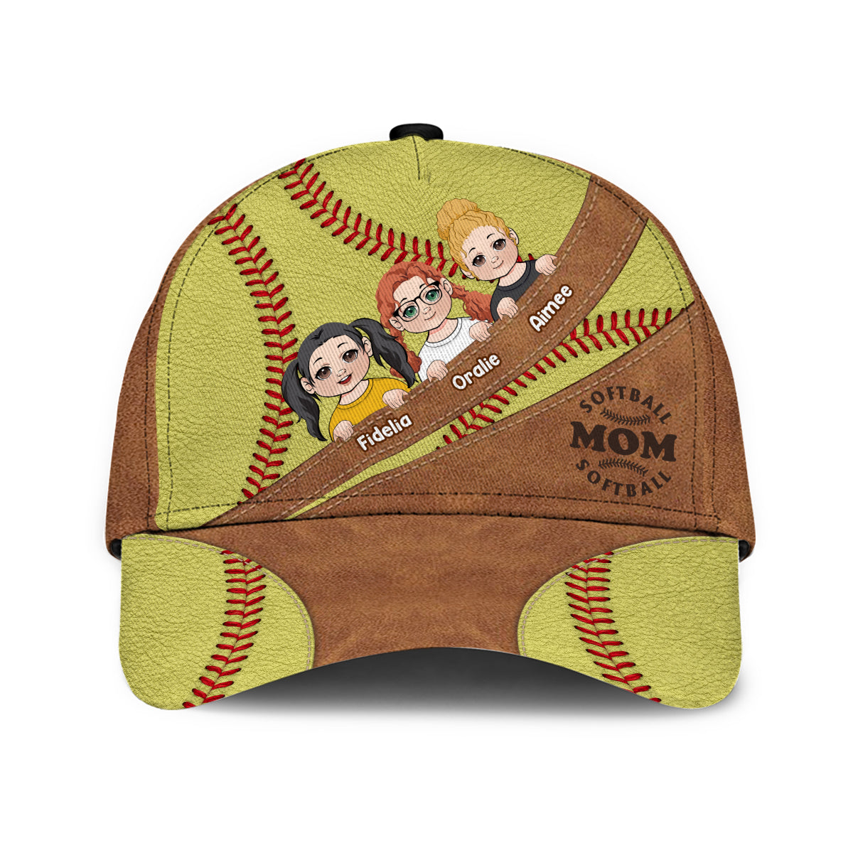 Softball Mom - Personalized Softball Classic Cap