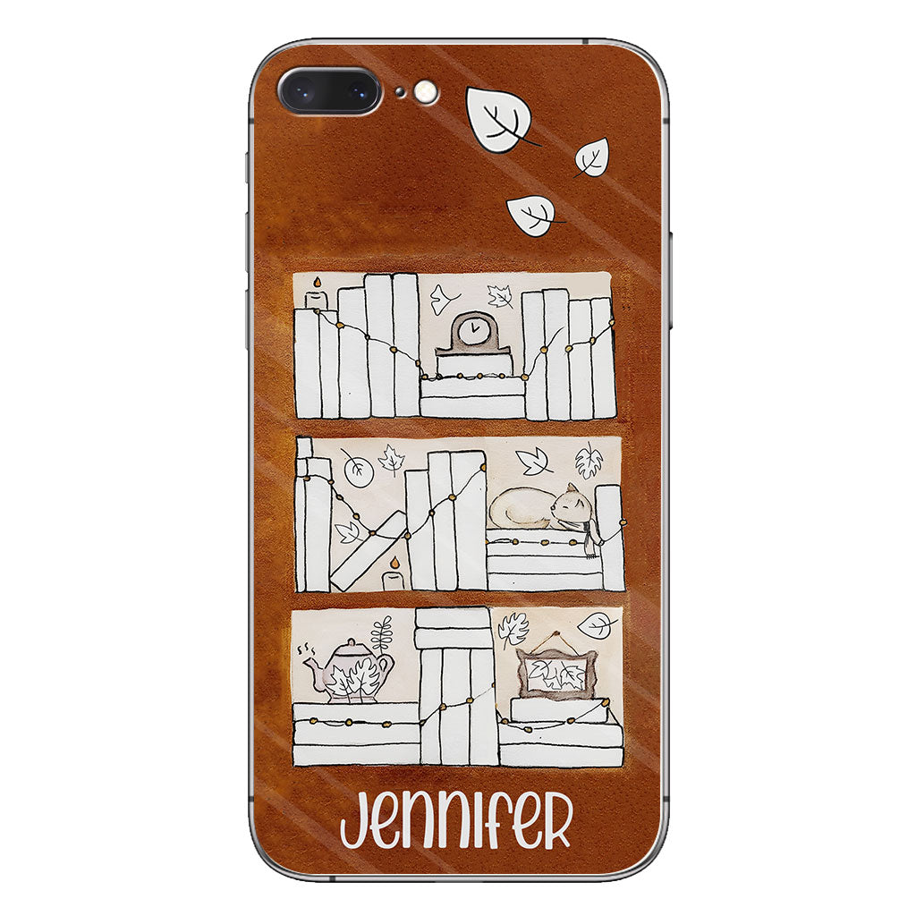 Four Seasons Reading Tracker - Personalized Book Phone Case