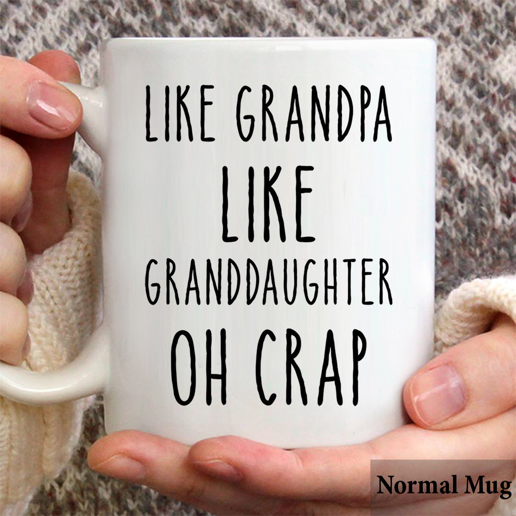 Like Father Like Son - Gift for dad, dad, son - Personalized Mug