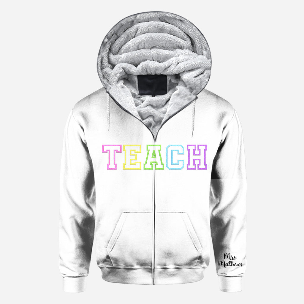 A Great Teacher - Personalized Teacher All Over Shirt