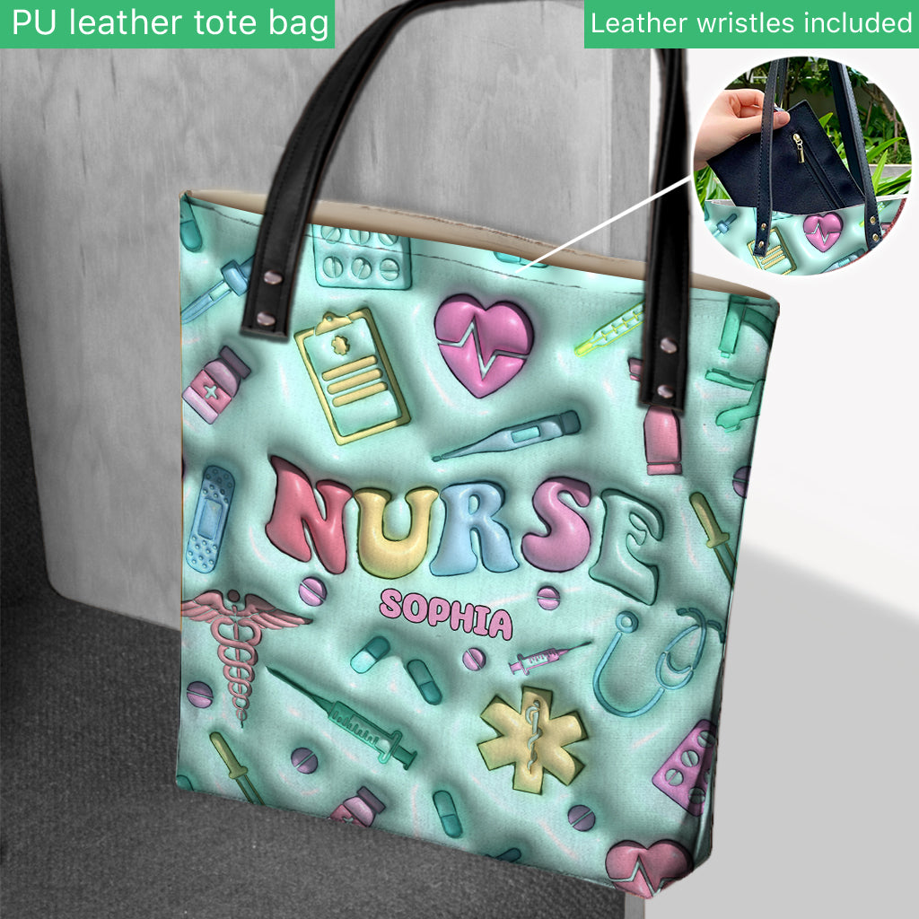 Nurse Life - Personalized Nurse Tote Bag