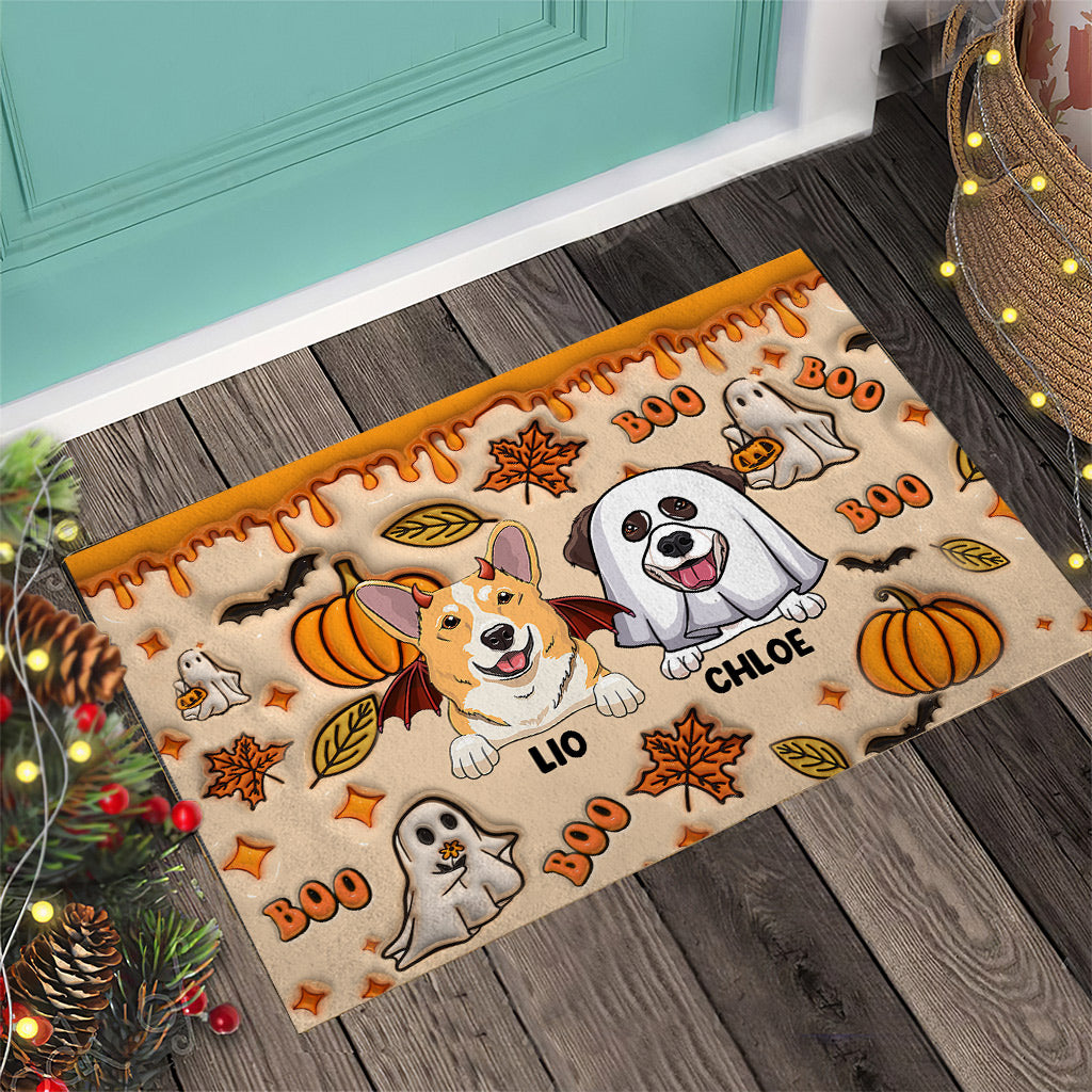 Boo - Personalized Dog Doormat