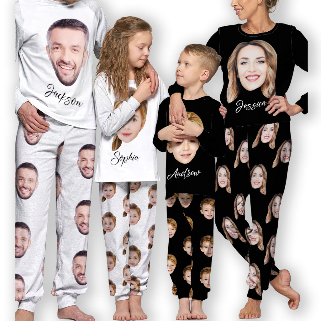 Custom Photo Pajamas - Personalized Pajamas Set