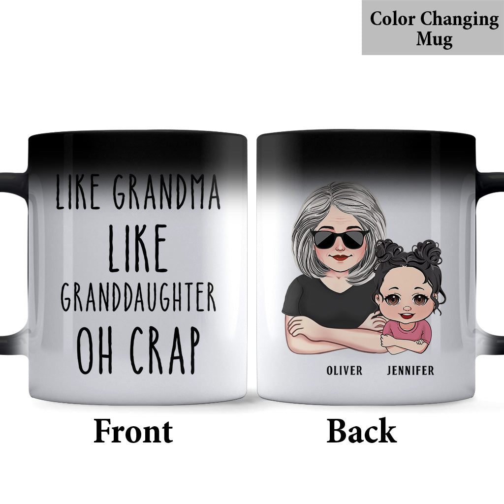Like Father Like Son - Gift for dad, dad, son - Personalized Mug