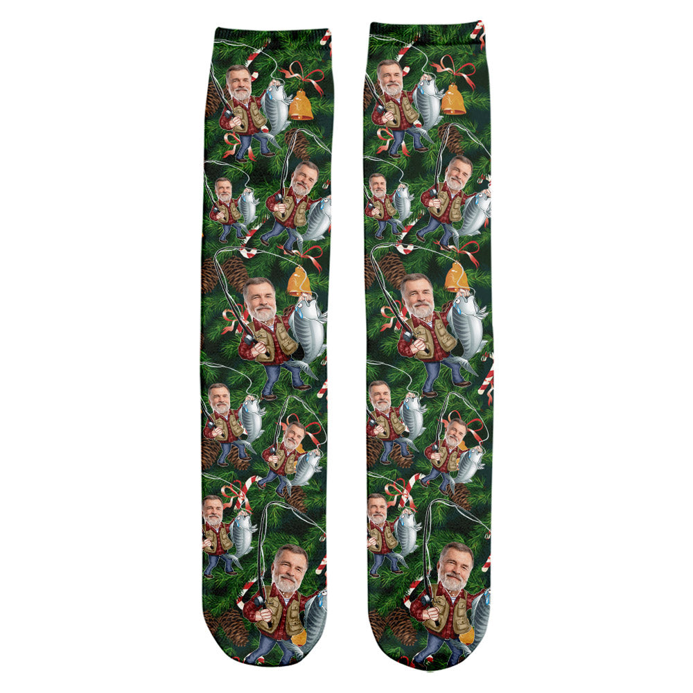 Fishing Lover - Personalized Fishing Socks