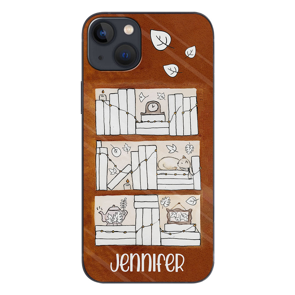 Four Seasons Reading Tracker - Personalized Book Phone Case