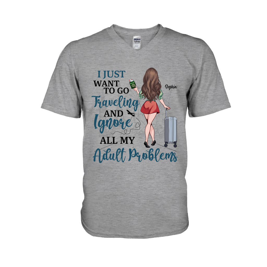 So The Adventure - Travelling gift for mom, daughter, granddaughter, wife, girlfriend, friend - Personalized T-shirt And Hoodie