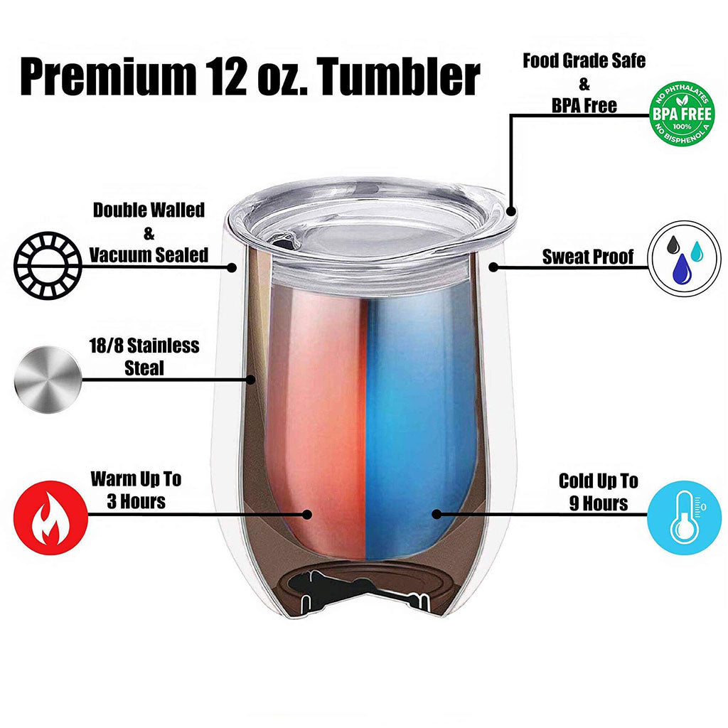 Nurse Life - Personalized Nurse Wine Tumbler