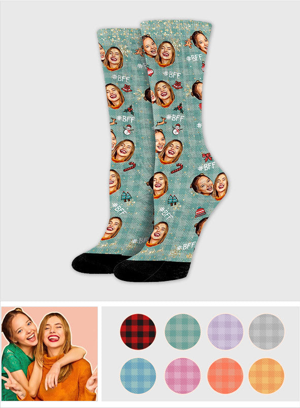 BFF-Socken – Personalisierte Socken für beste Freundinnen