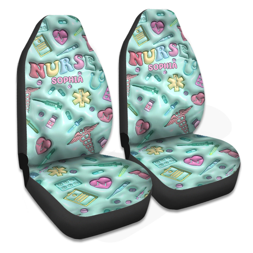 Nurse Life - Personalized Nurse Seat Covers