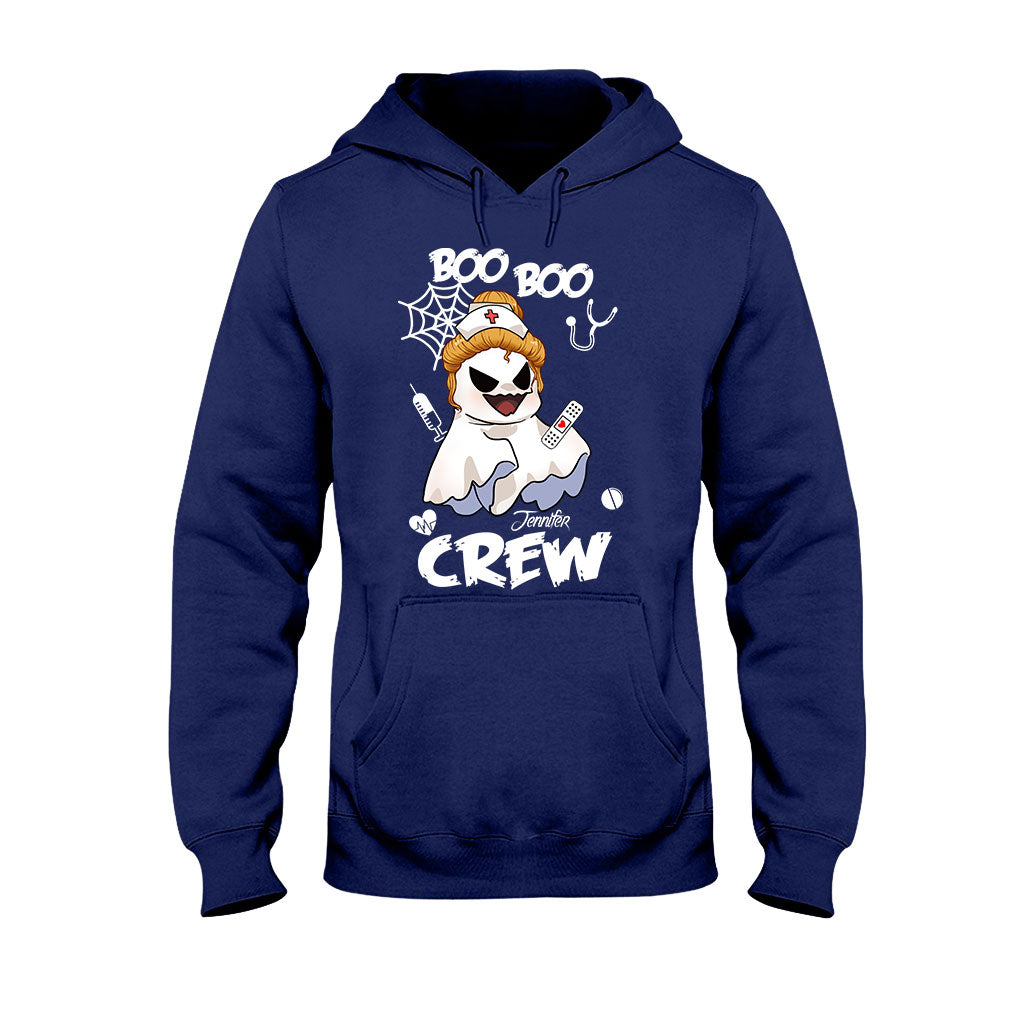 Boo Boo Crew - Personalized Nurse T-shirt And Hoodie