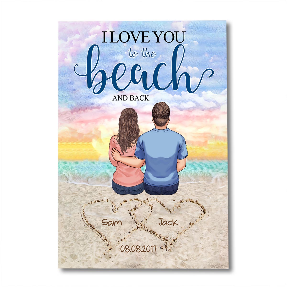 You & Me We Got This - Personalized Couple Canvas And Poster