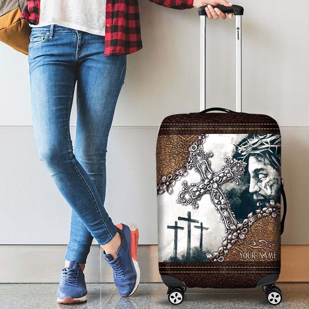 Have Faith - Personalized Christian Luggage Cover