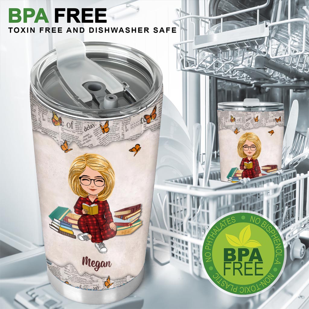 I Love Days When My Only Problem Is Which Book To Read - Book gift for mom, daughter, girlfriend, wife - Personalized Tumbler