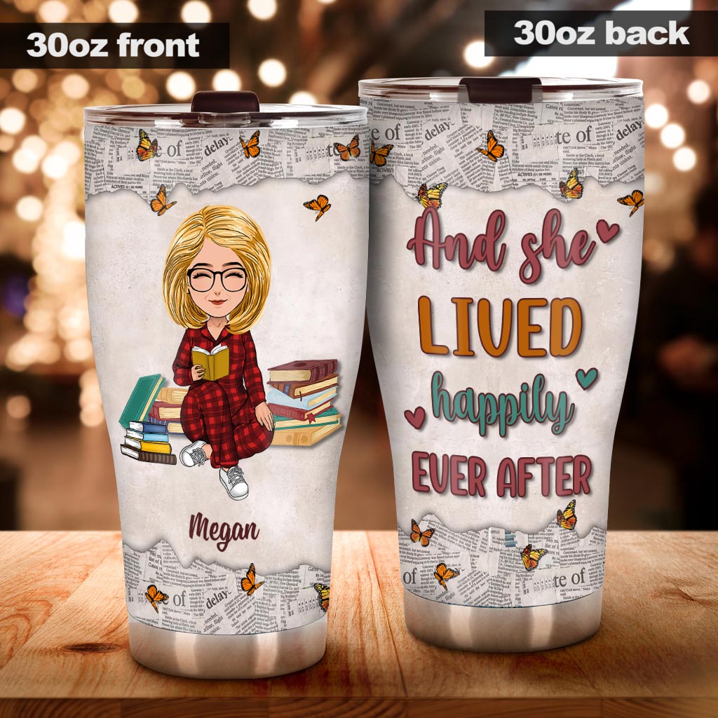 I Love Days When My Only Problem Is Which Book To Read - Book gift for mom, daughter, girlfriend, wife - Personalized Tumbler