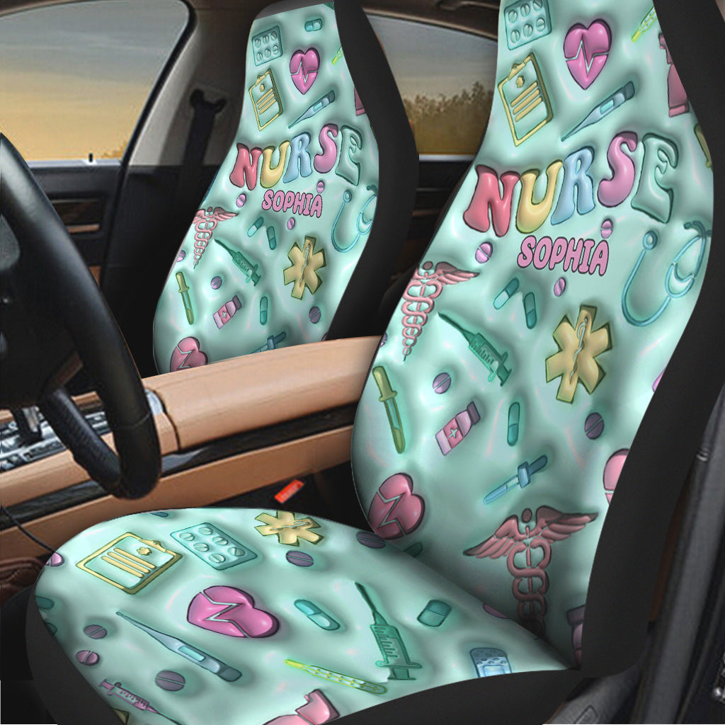 Nurse Life - Personalized Nurse Seat Covers