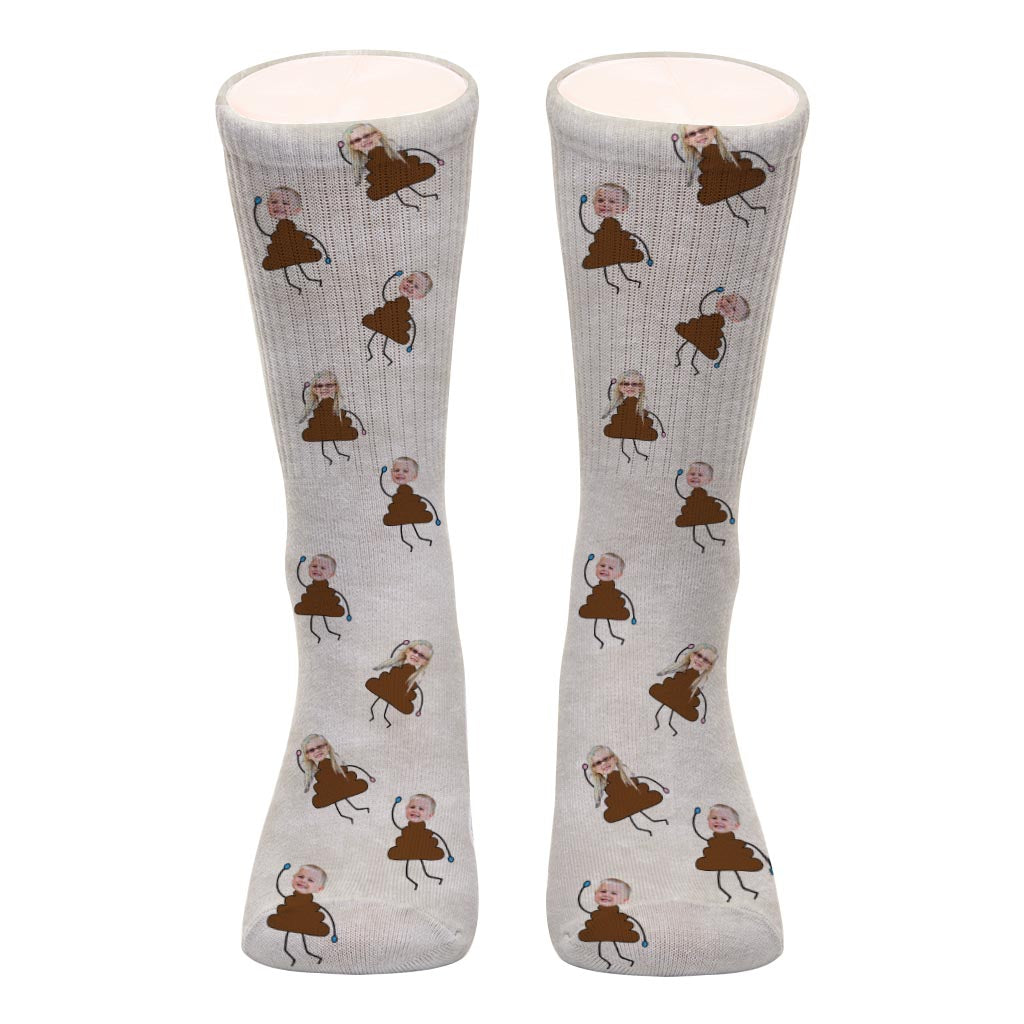 Dad's Little Cuties - Gift for dad, grandpa, mom, uncle, aunt, grandma - Personalized Socks