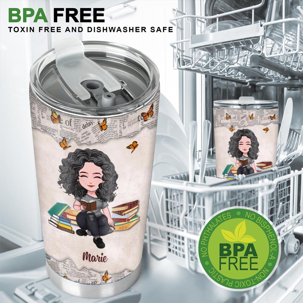 I Love Days When My Only Problem Is Which Book To Read - Book gift for mom, daughter, girlfriend, wife - Personalized Tumbler