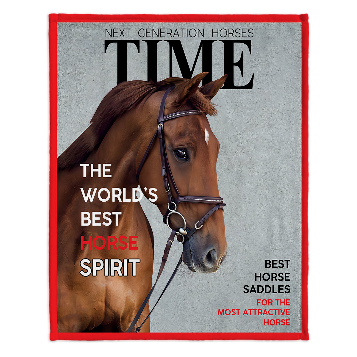Magazincover - Personalisierte Pferdedecke
