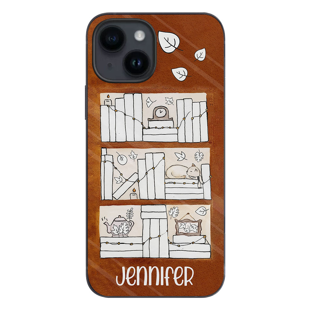 Four Seasons Reading Tracker - Personalized Book Phone Case