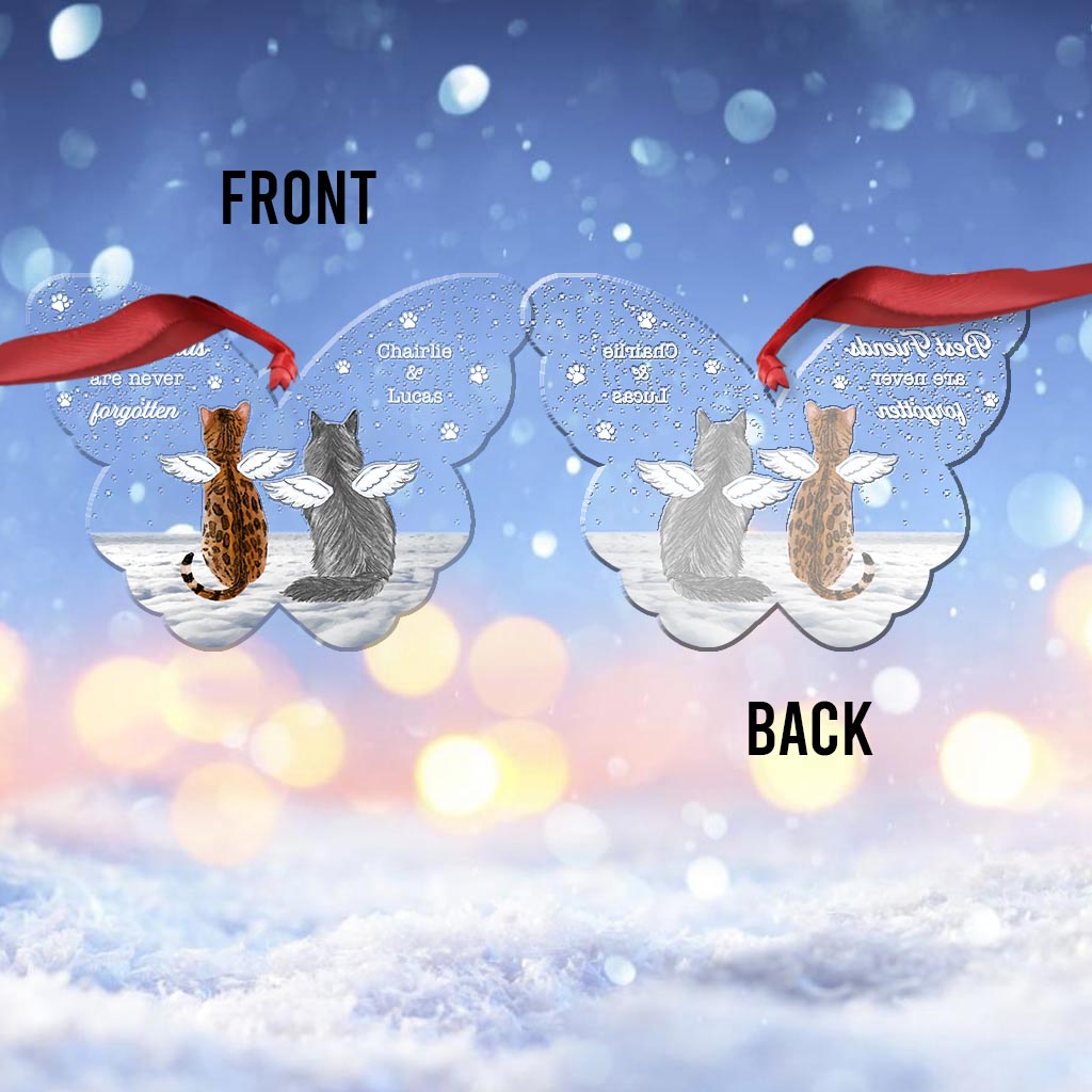 Best Friends Are Never Forgotten - Personalized Dog Ornament
