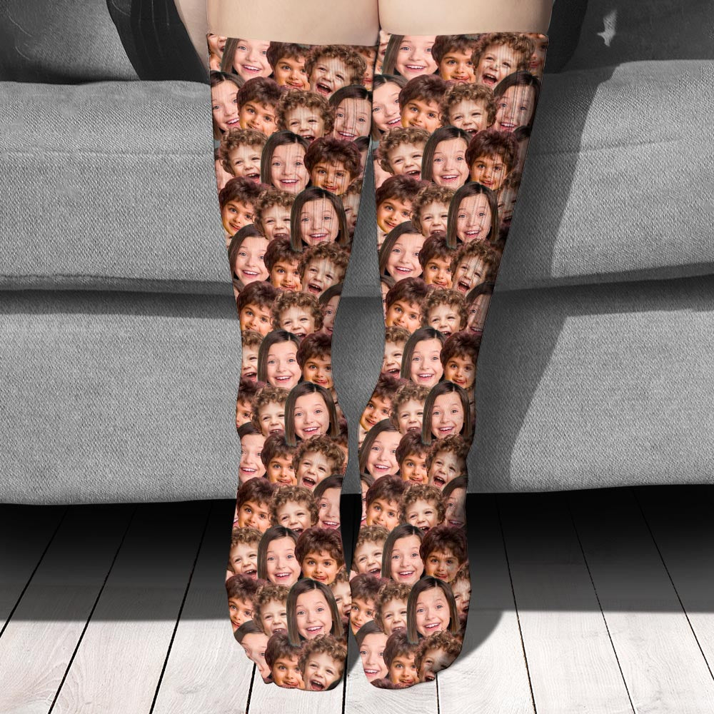 Love You Dad - Gift for dad, grandma, grandpa, mom, uncle, aunt, brother, sister, son, daughter, granddaughter, grandson, husband, wife, boyfriend, girlfriend - Personalized Socks