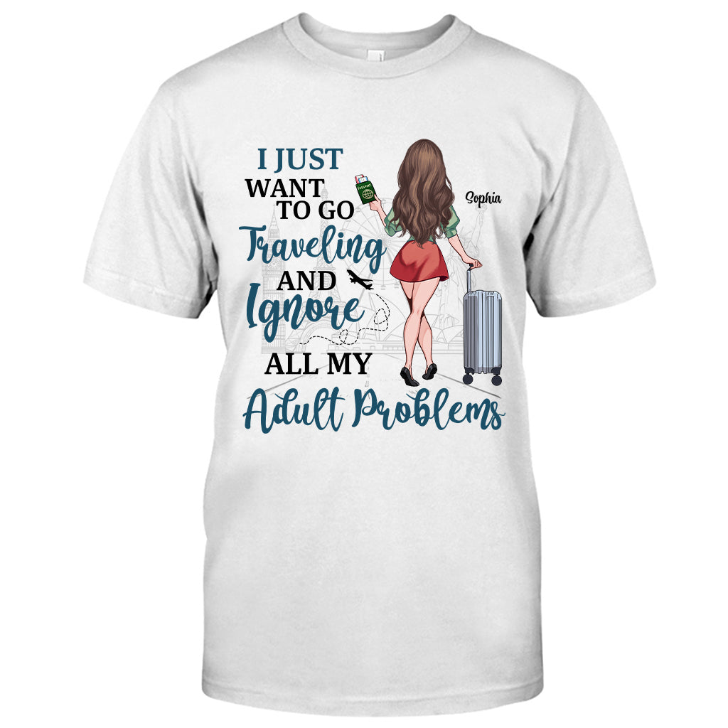 So The Adventure - Travelling gift for mom, daughter, granddaughter, wife, girlfriend, friend - Personalized T-shirt And Hoodie