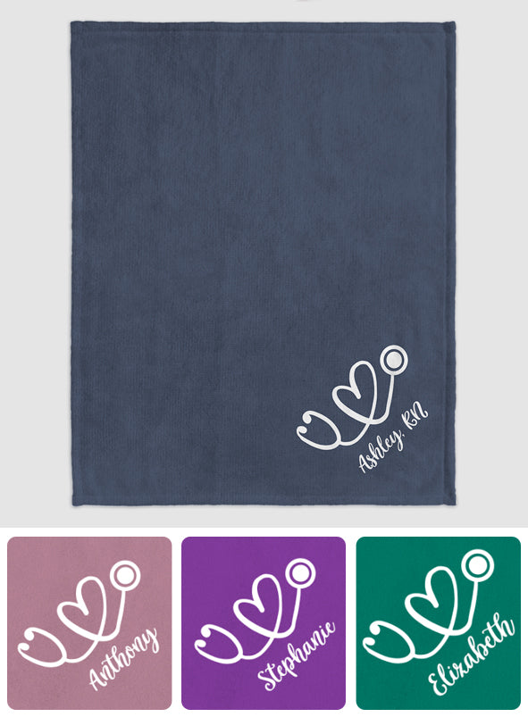 Nurse Life - Personalized Nurse Blanket