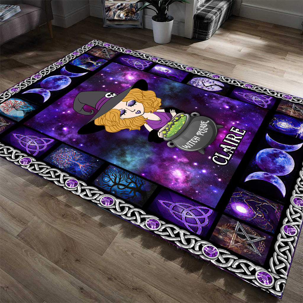 Witch Please - Personalized Witch Rug