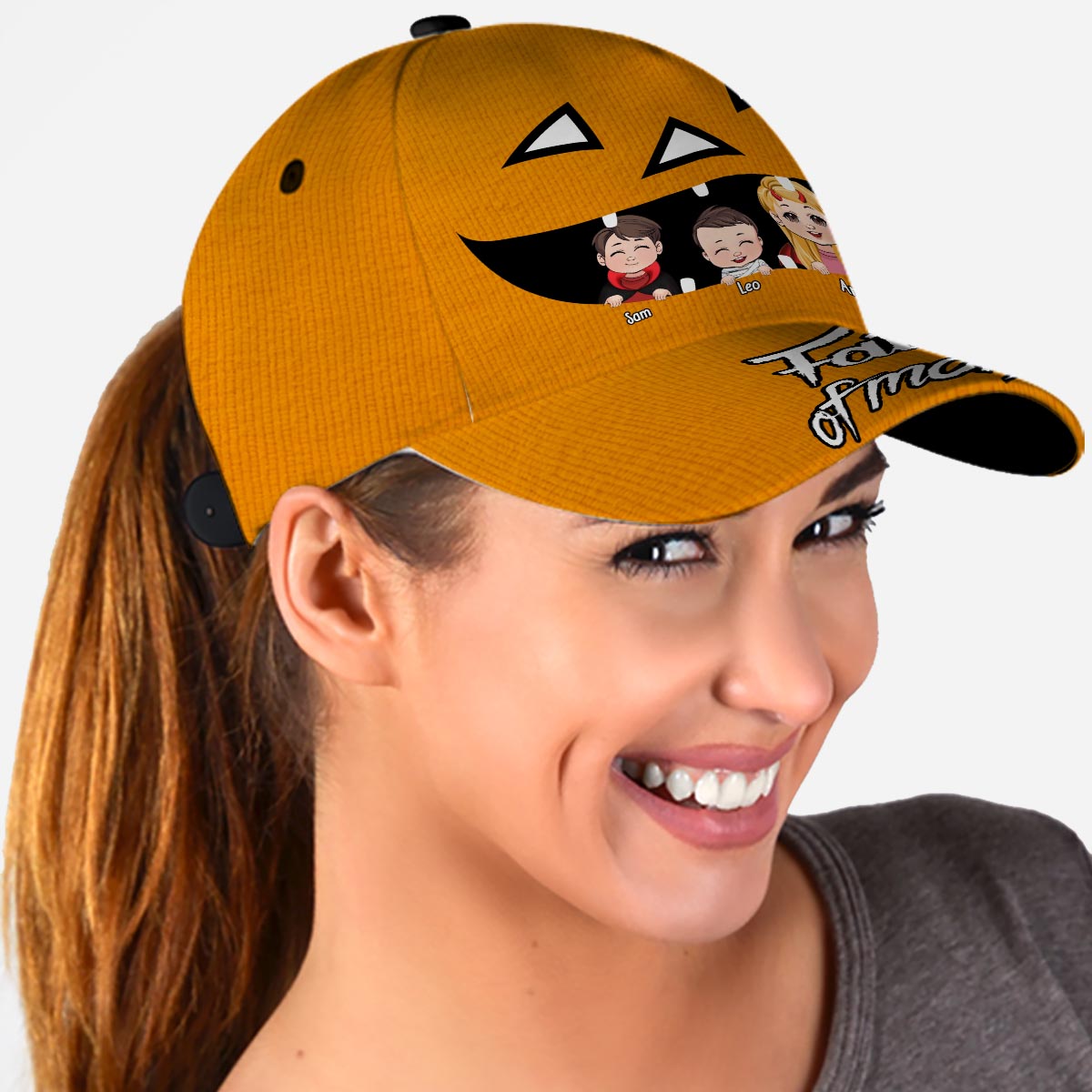 Father Of Monsters - Personalized Father Classic Cap