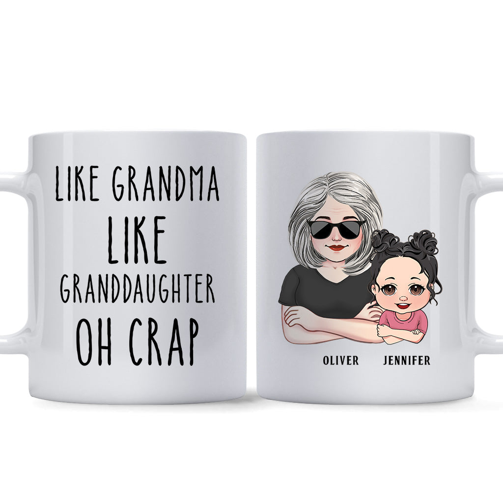 Like Father Like Son - Gift for dad, dad, son - Personalized Mug