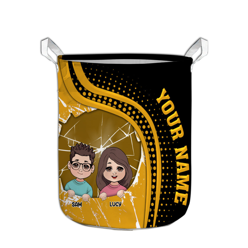 Best Dad Ever - Personalized Father Storage Basket