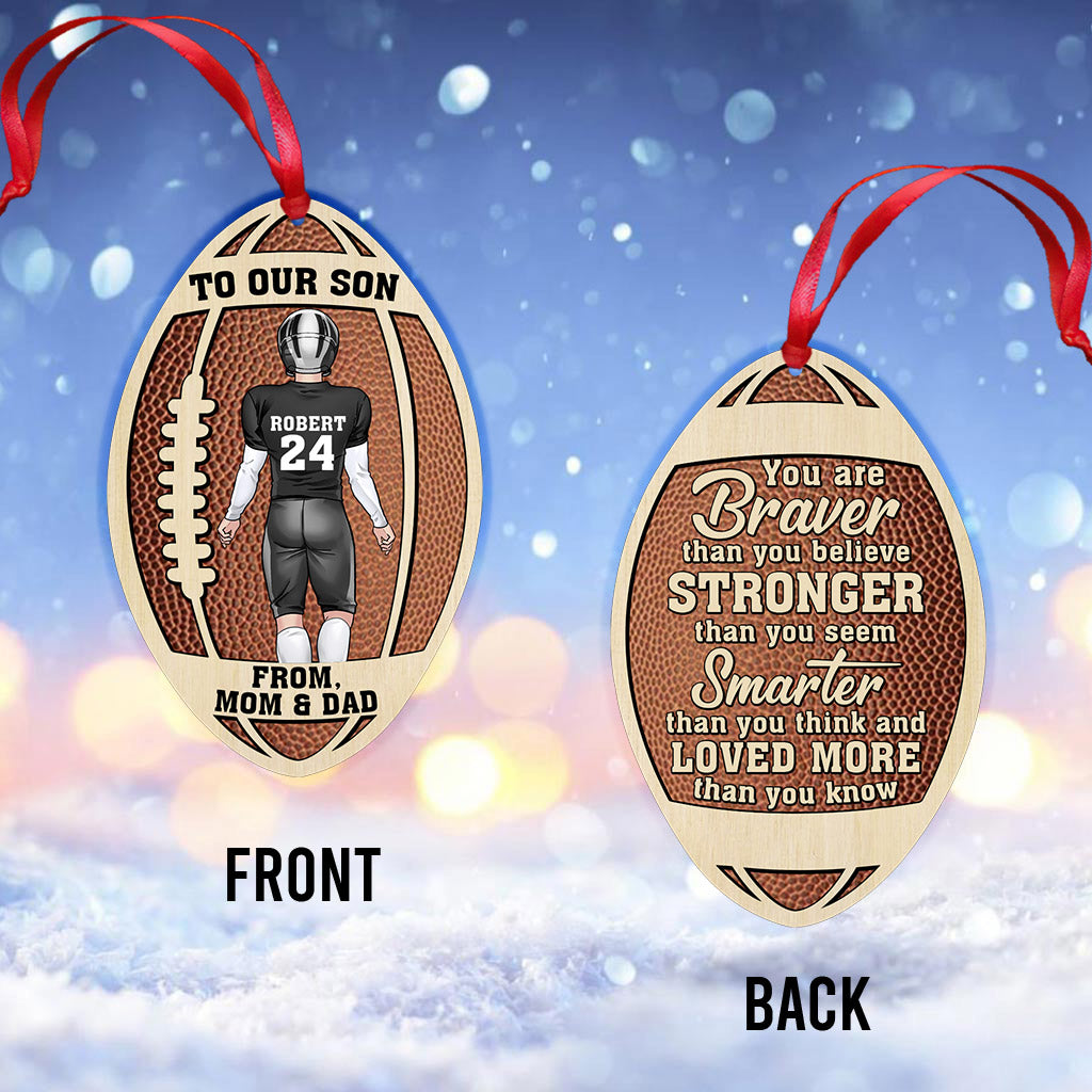 To Our Son - gift for son, him - Personalized Ornament