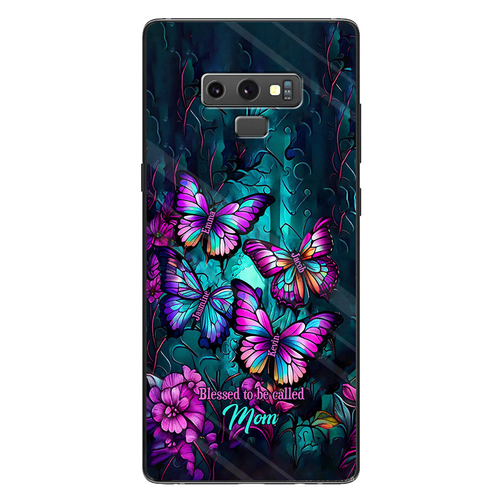 Grandma's Butterflies - Personalized Grandma Phone Case