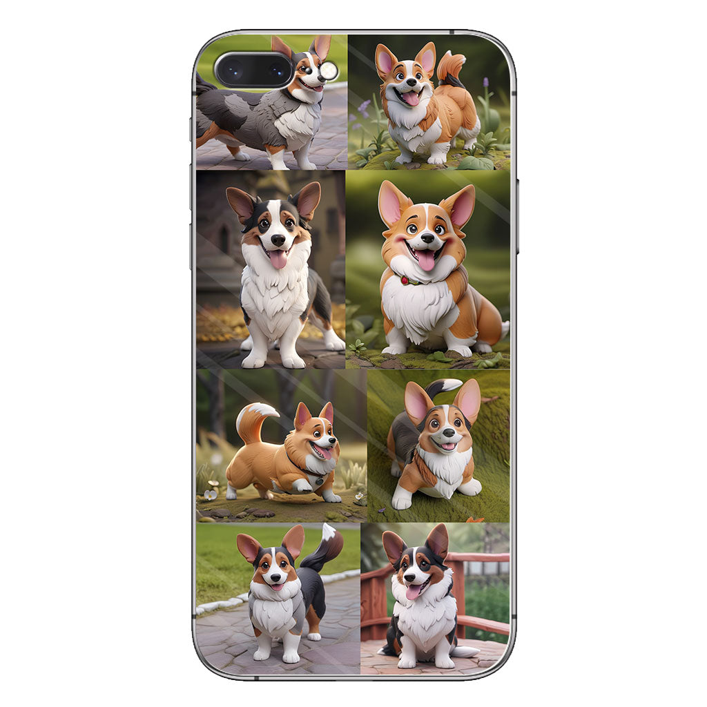 Cartoonize Pet Photos Collage - Gift for dog lovers, cat lover - Personalized Phone Case